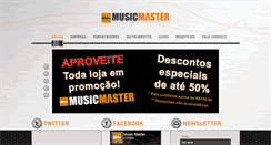 Desktop Screenshot of musicmaster.com.br