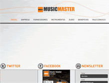 Tablet Screenshot of musicmaster.com.br